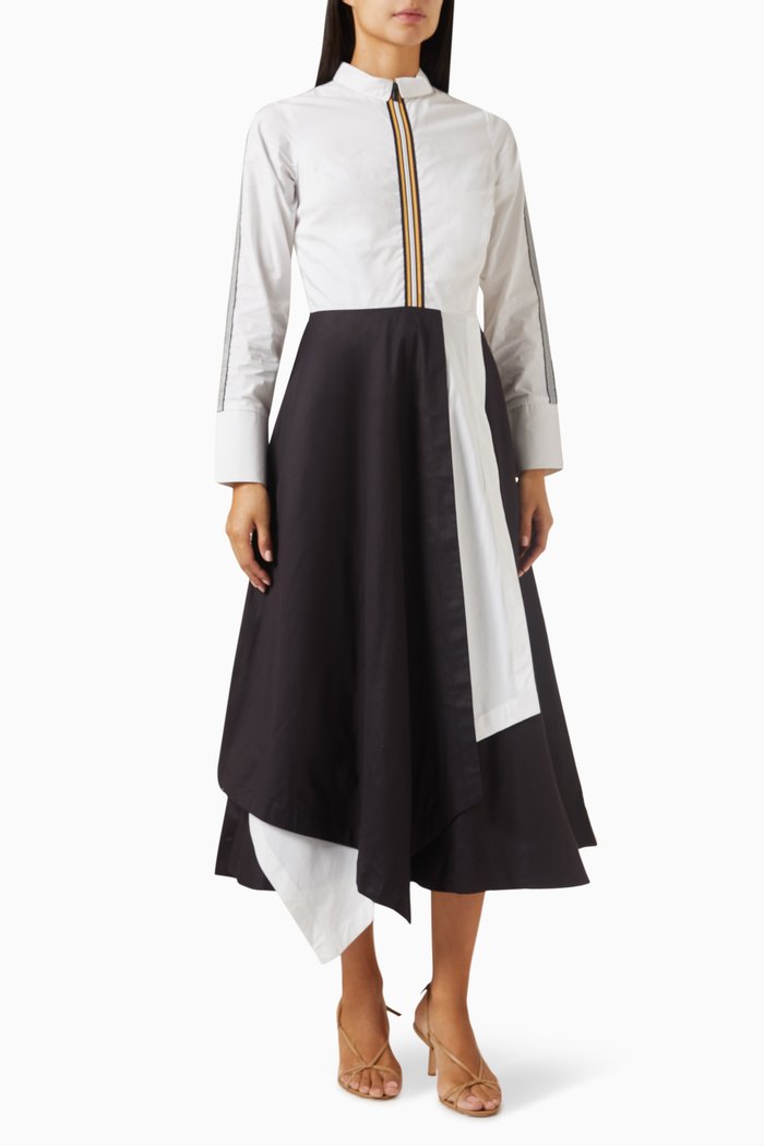 

Linda Shirt Dress in Cotton-poplin, Multicolour