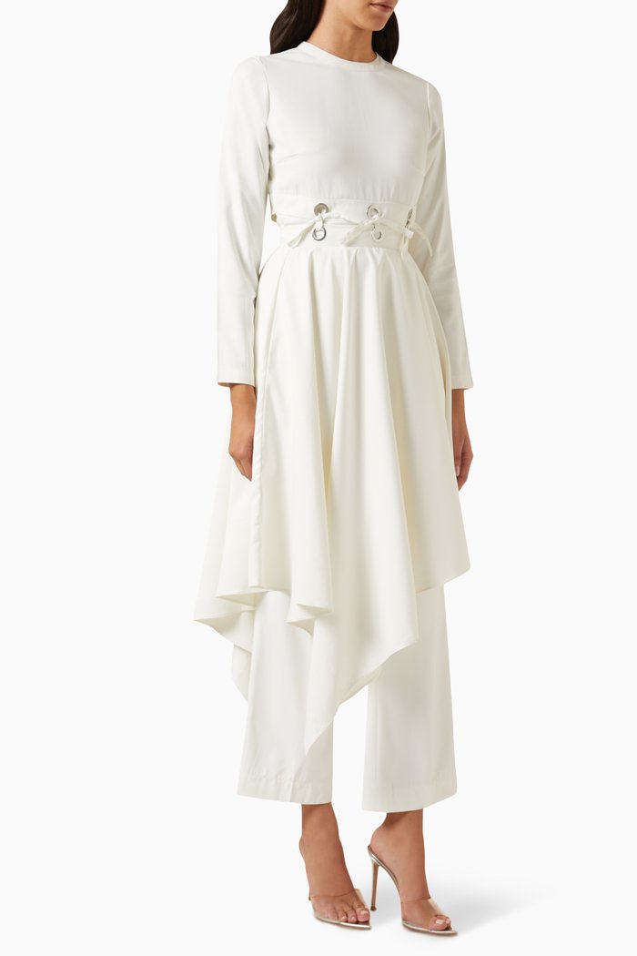 Nera Jumpsuit in Terry-rayon, Neutral