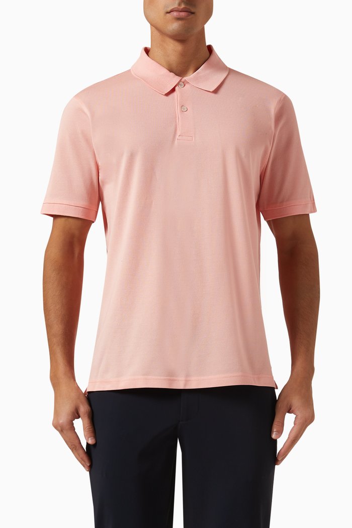 

Polo Shirt in Cotton-piqué, Pink