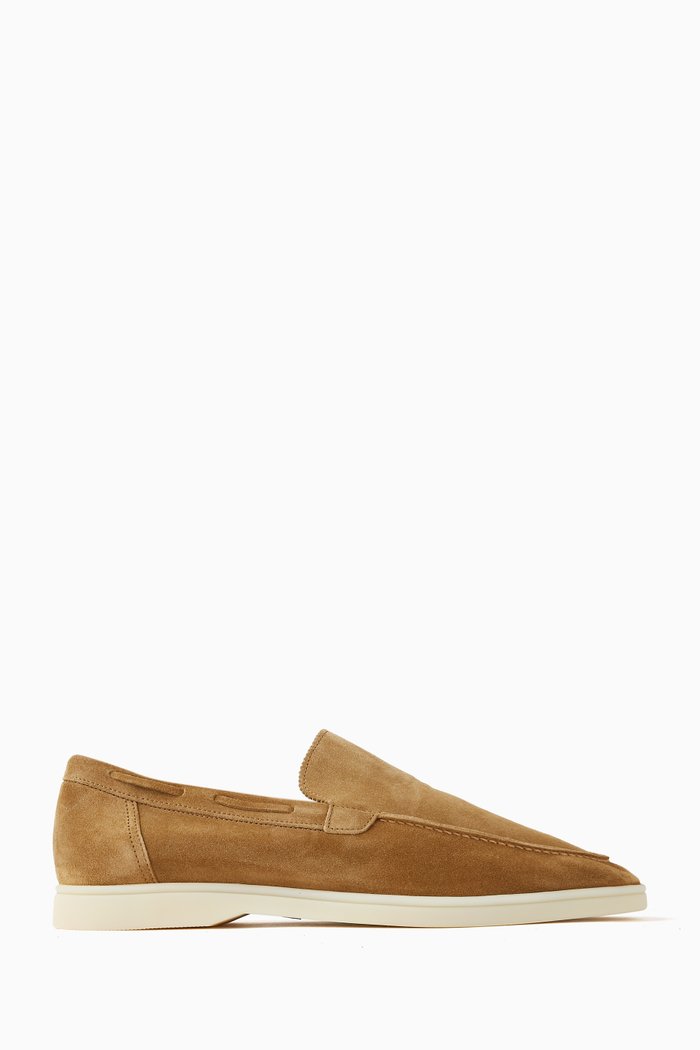 

Yacht Loafers in Softey® Suede, Neutral