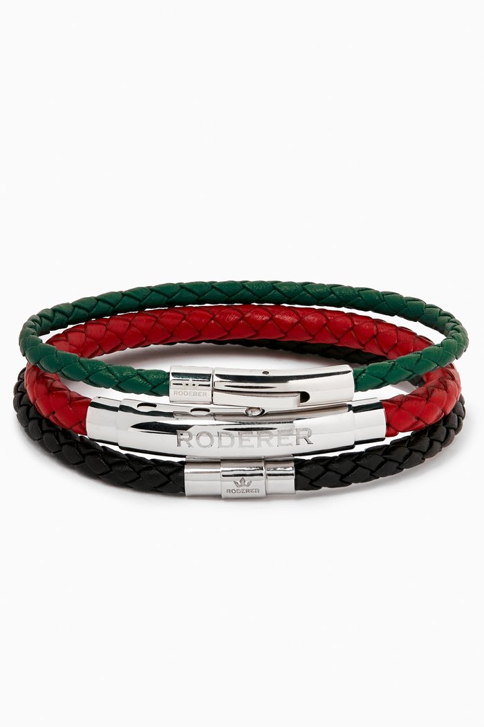 The UAE Set in Leather, Multicolour