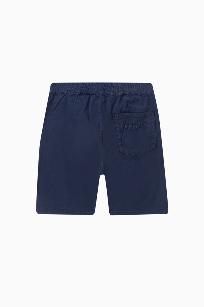 

Bermuda Shorts in Stretch Cotton, Blue