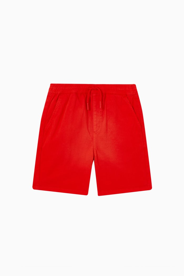 

Bermuda Shorts in Stretch Cotton, Red