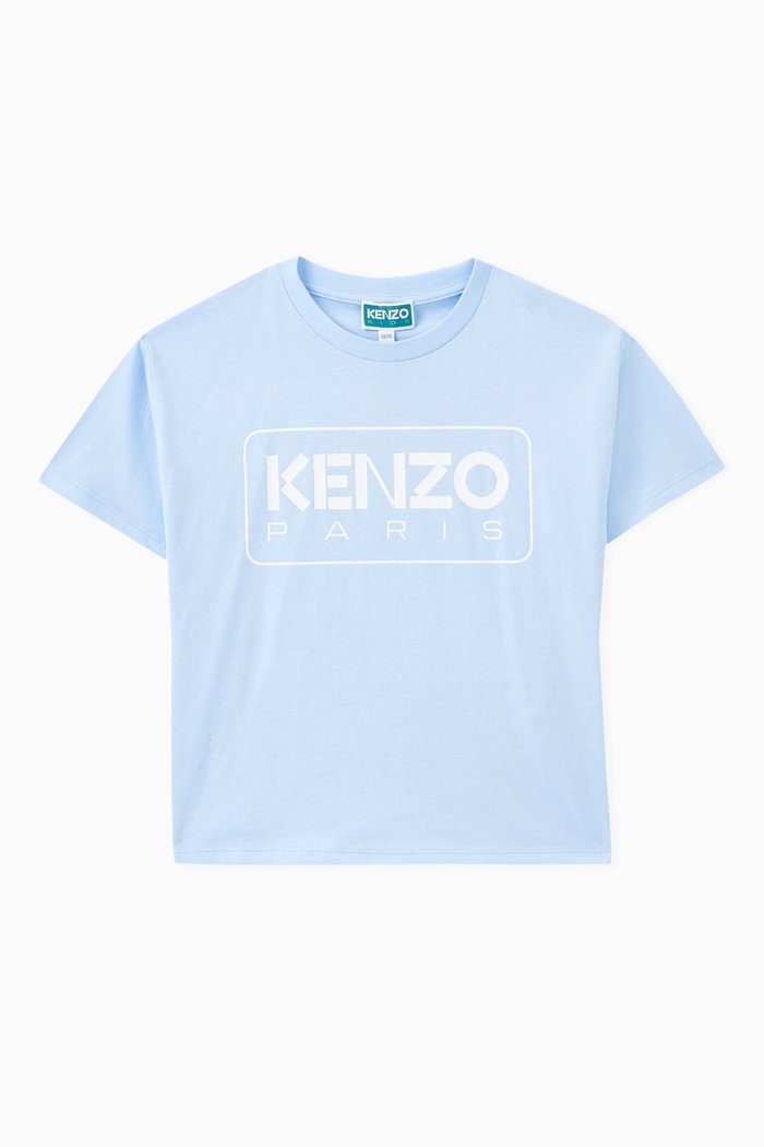 

Logo T-shirt in Cotton-jersey, Blue