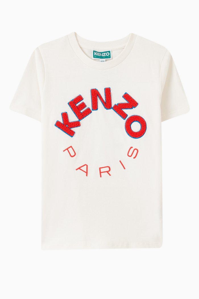 

Logo-embroidered T-shirt in Cotton Jersey, White