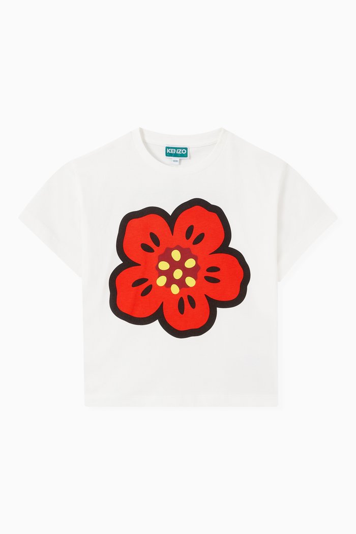 

Boke Flower T-shirt in Cotton, White