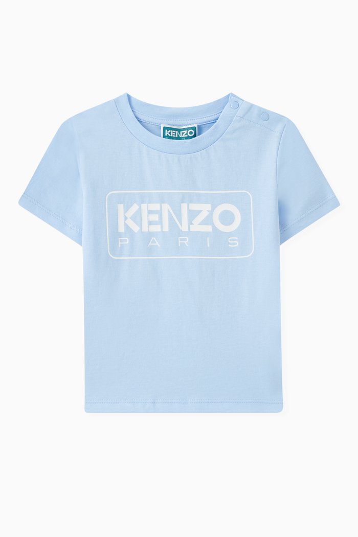 

Logo T-shirt in Organic Cotton, Blue
