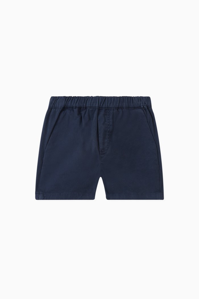 

Shorts in Cotton Twill, Blue