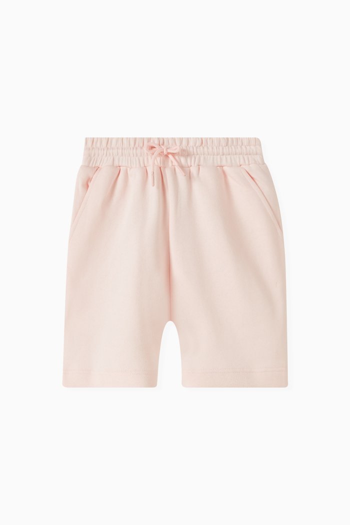 

Logo Shorts in Cotton, Pink