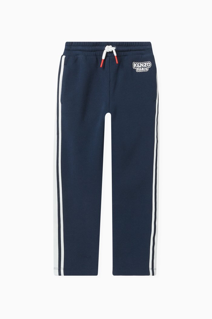 

Sailor Trousers in Honeycomb knit, Blue