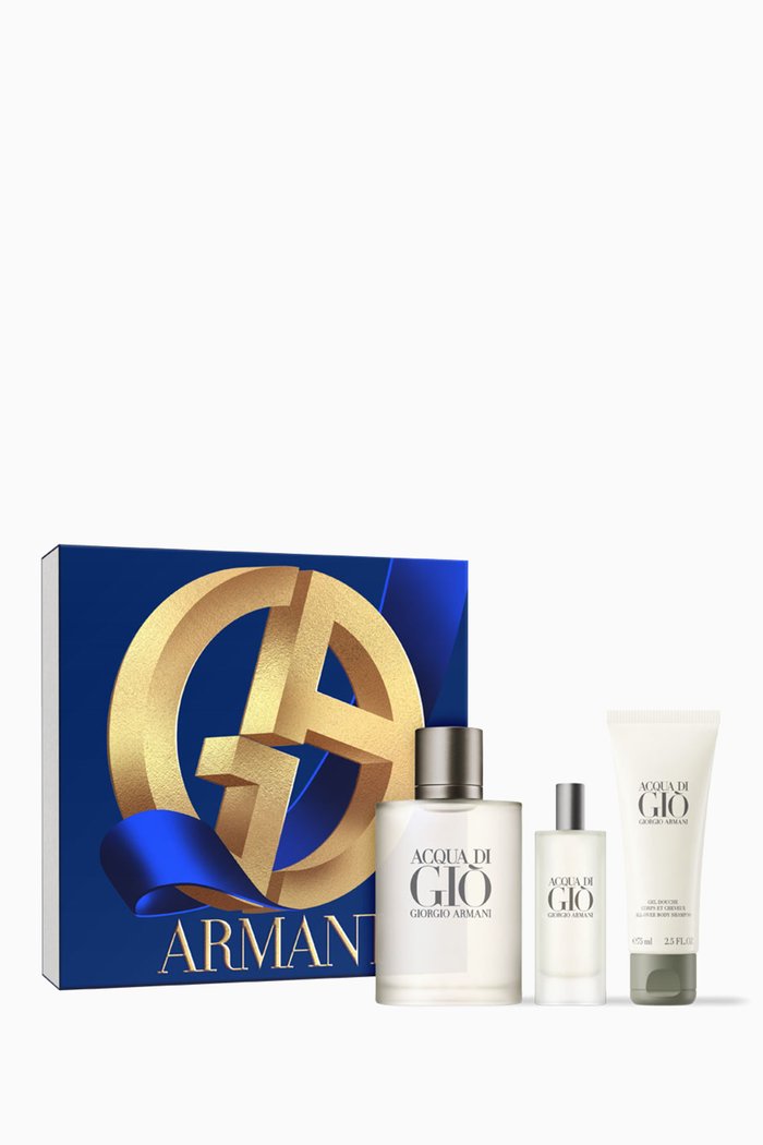 

Acqua di Giò Eau De Toilette Gift Set, Colourless