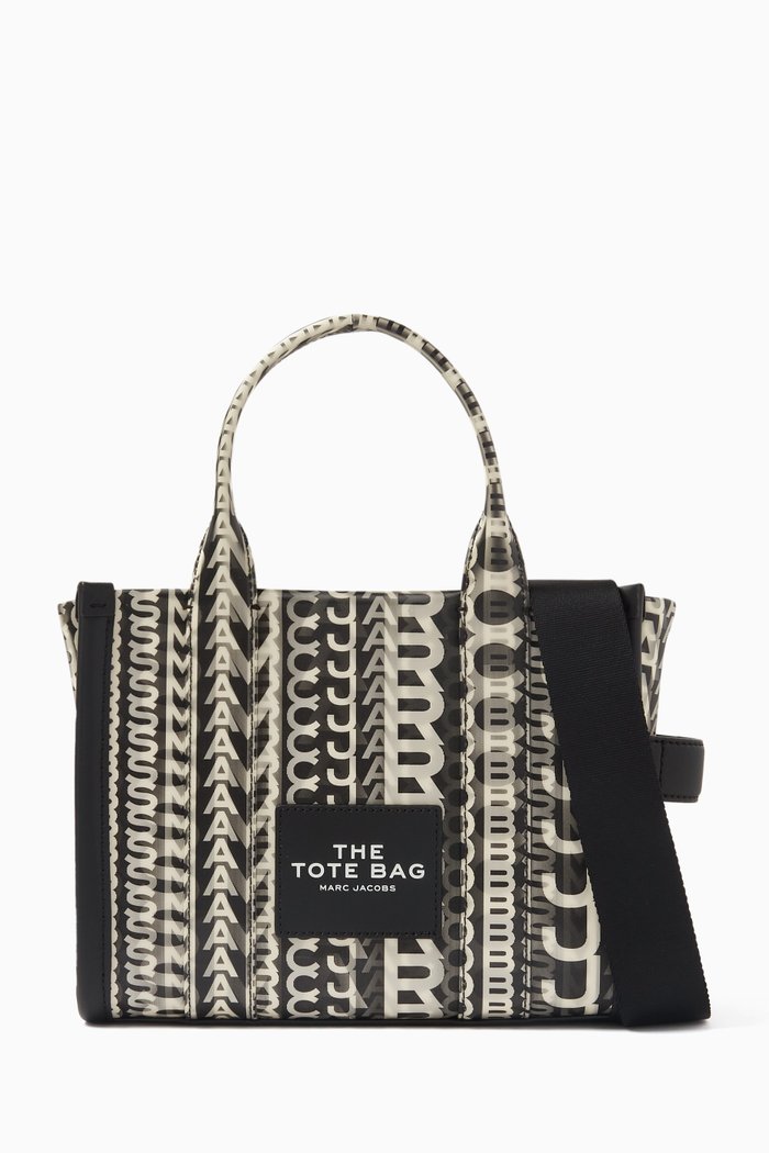 

The Monogram Lenticular Small Tote Bag in TPU, Black