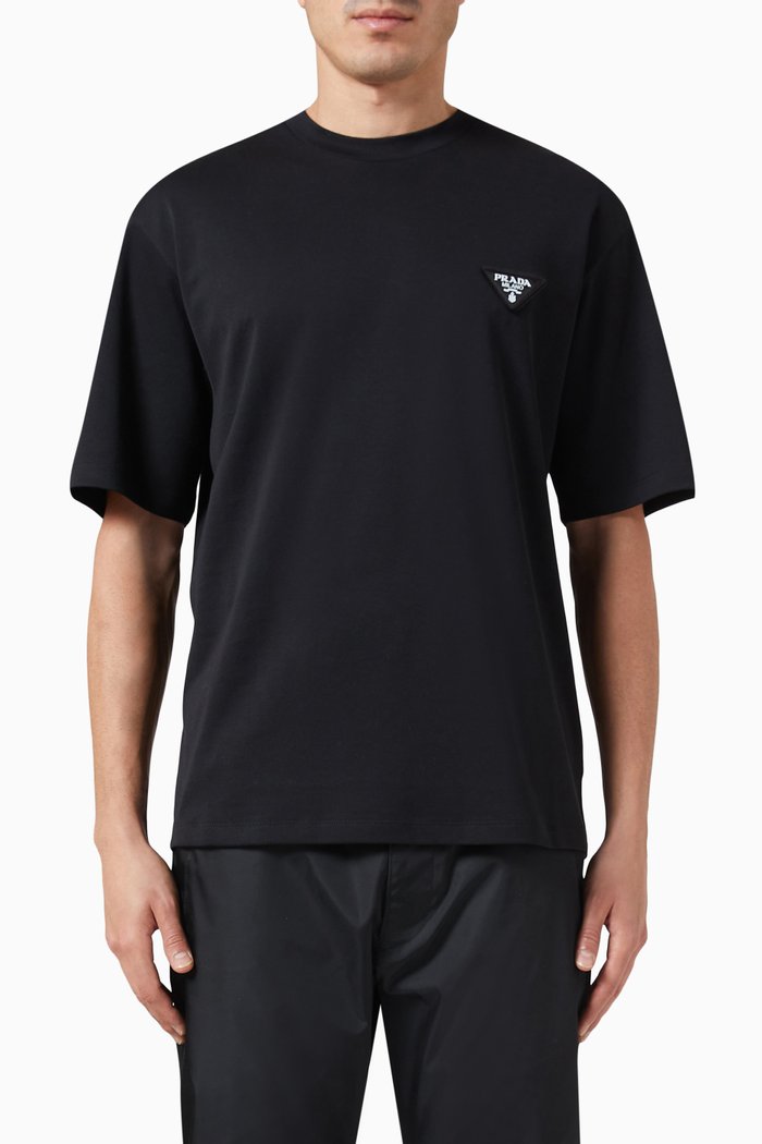 

Logo T-shirt in Cotton, Black