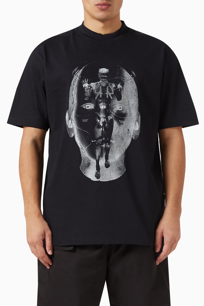

x Anyma Consciousness T-shirt in Cotton, Black