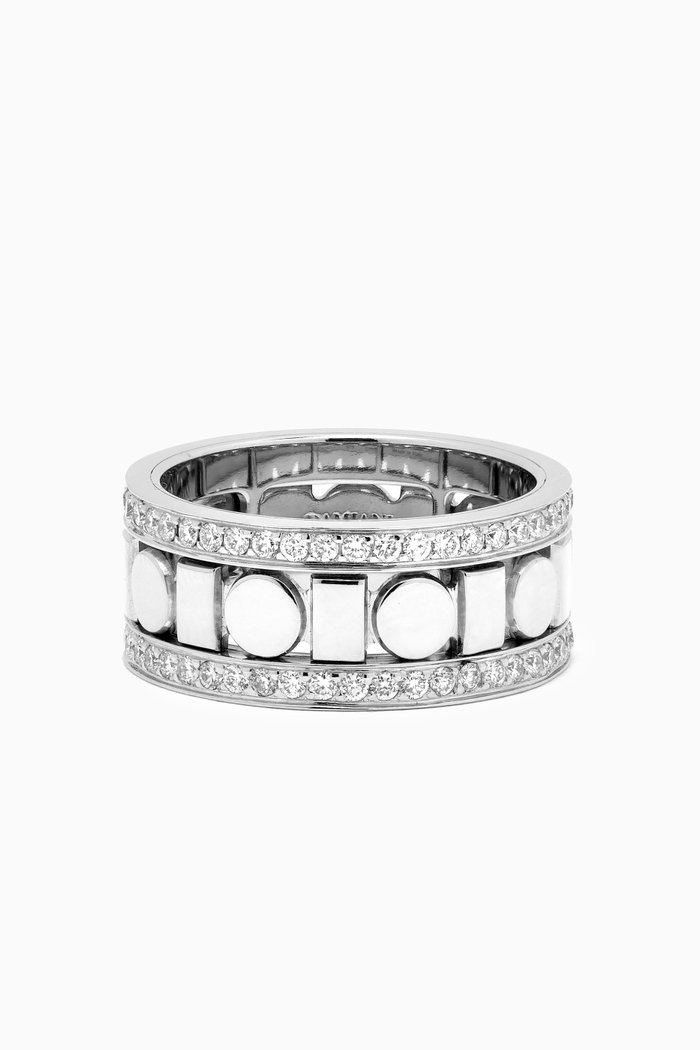 

Belle Epoque Reel Ring in 18kt White Gold