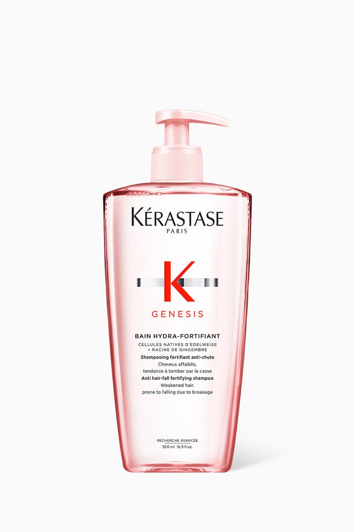

Genesis Bain Hydra-Fortifiant Shampoo for Normal to Oily Hair, 500ml, Colourless