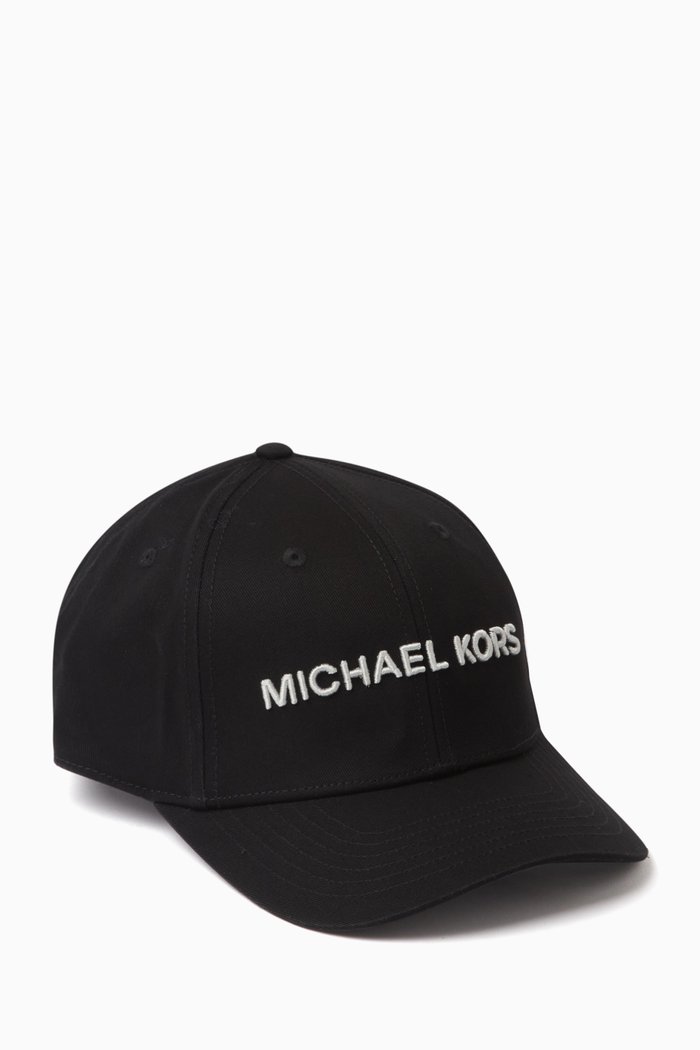 

Logo Baseball Hat in Recycled Cotton Twill, Black