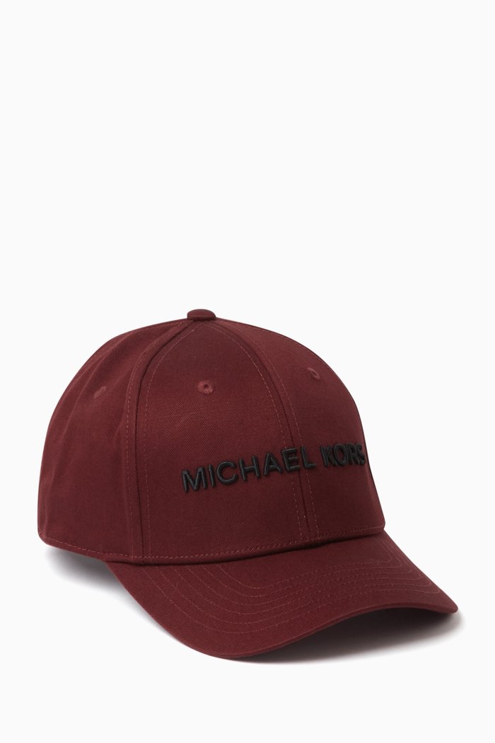 

Logo Baseball Hat in Recycled Cotton Twill, Red