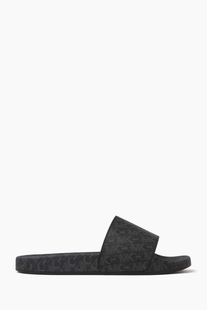 

Jake Logo Slides in Rubber, Black