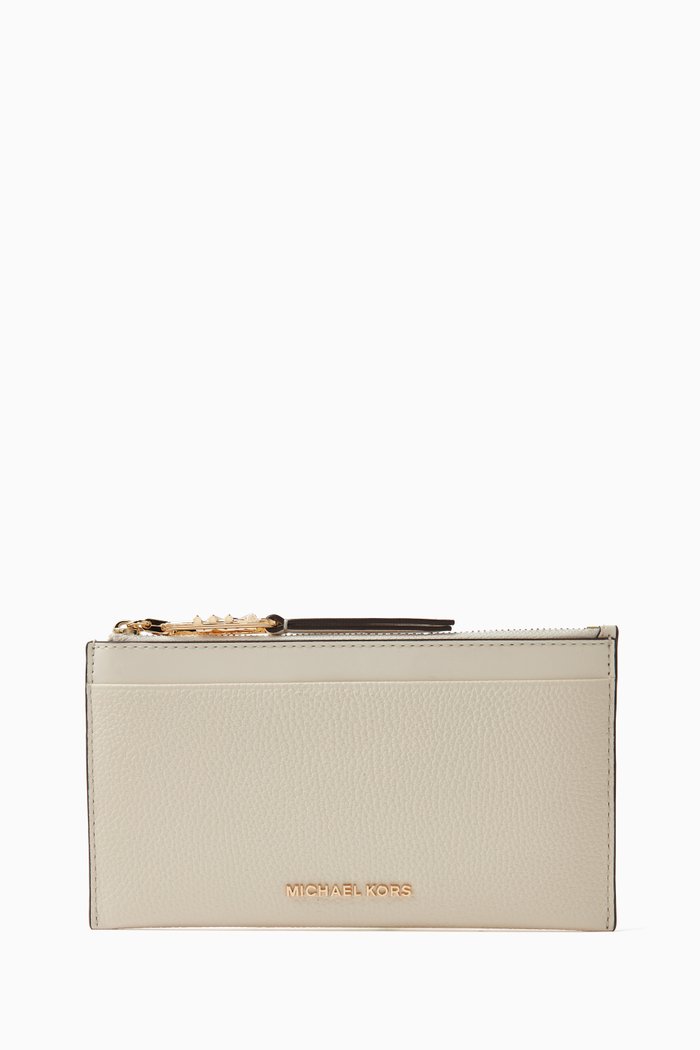

Empire Card Holder in Leather, Neutral