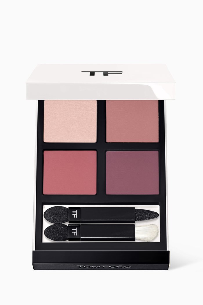 

01 Rose Tease Eye Color Quad Eyeshadow Palette, 10g, Colourless