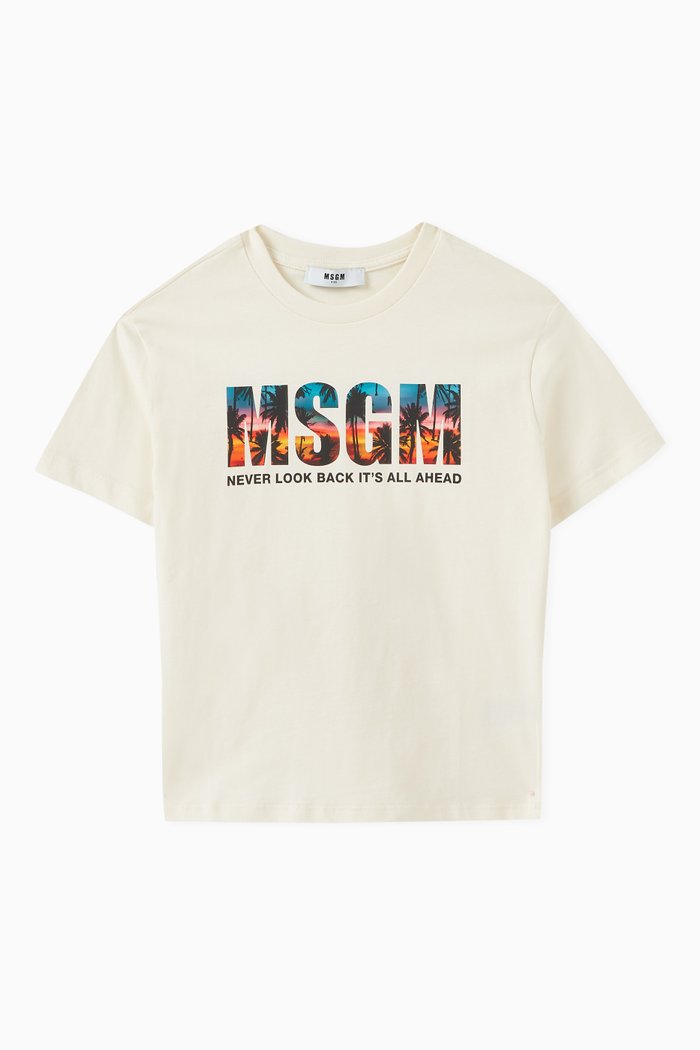 

Logo T-Shirt in Cotton Jersey, Neutral