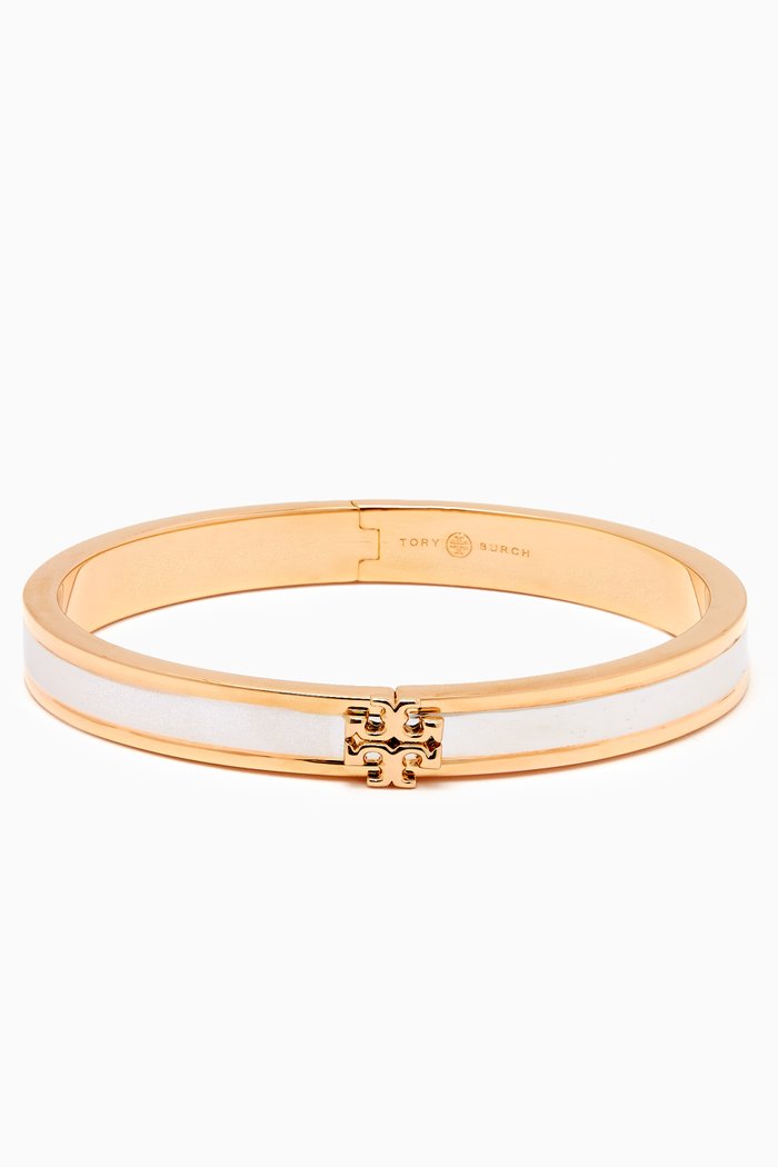 

Kira 7mm Bracelet in 18kt Gold & Silver-plated Brass