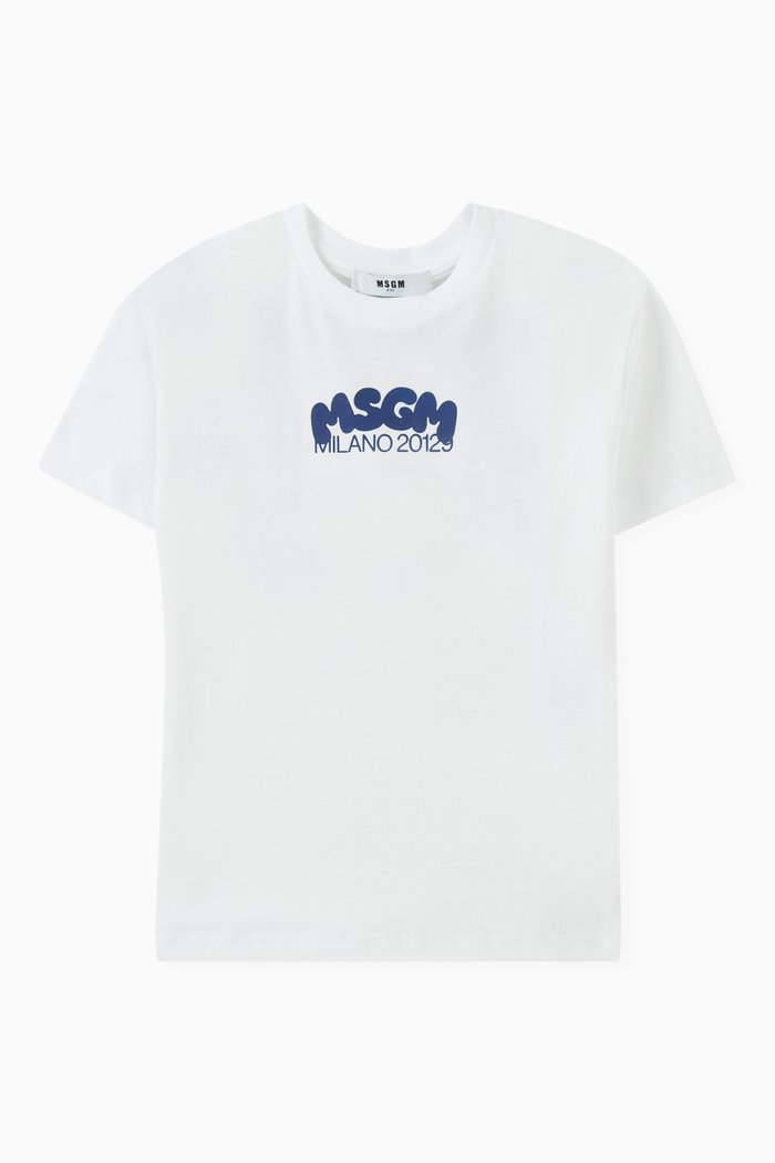 

Logo T-shirt in Cotton, White