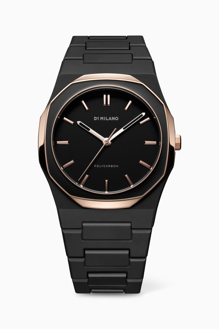 

Polycarbon Watch, 40.5mm, Black