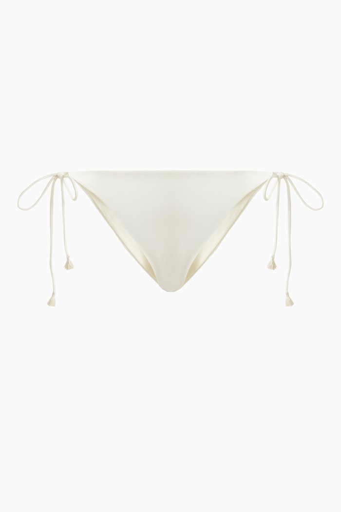 

Sullen Bikini Briefs in Lycra, White