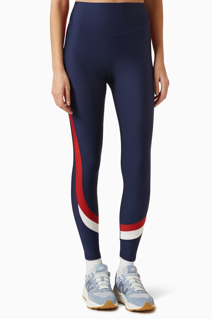 

Ballpark 7/8 Leggings in Stretch-Nylon, Blue