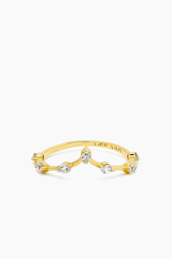 

My Secret Ring in 24kt Gold-plated Sterling Silver