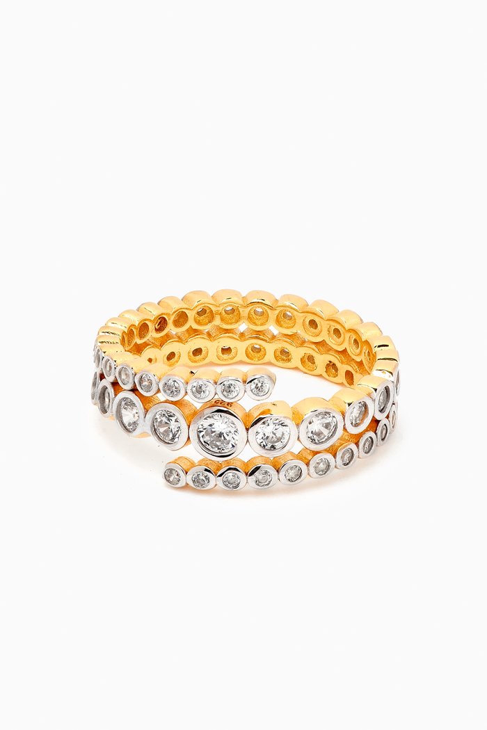 

Will Do Ring in 24kt Gold-plated Sterling Silver