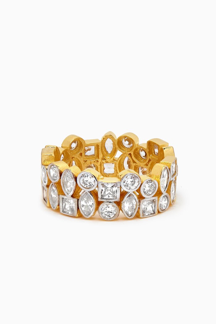 This One's Mine Ring in 24kt Gold-plated Sterling Silver