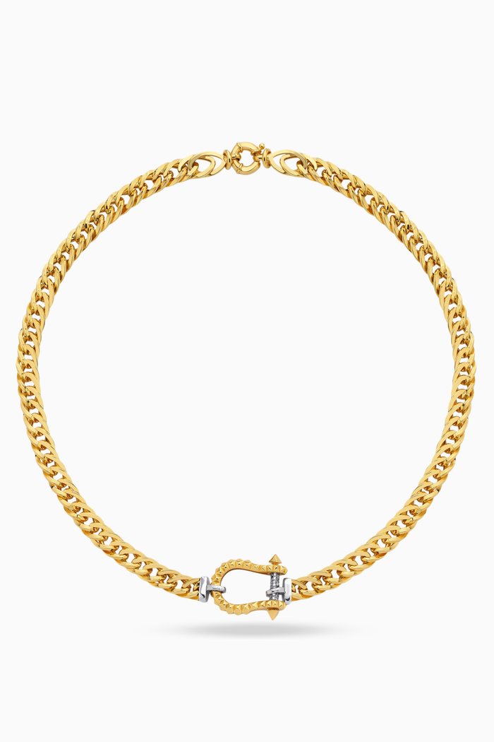 

Savage Beauty Necklace in 24kt Gold-plated Sterling Silver