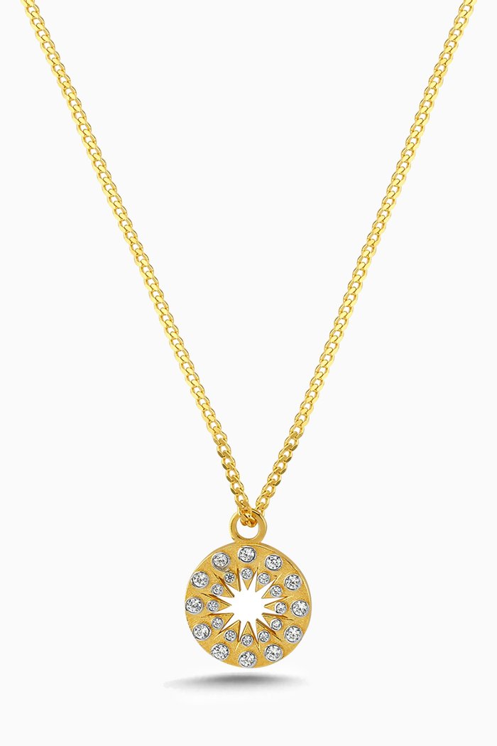 Don't Stop Necklace in 24kt Gold-plated Sterling Silver