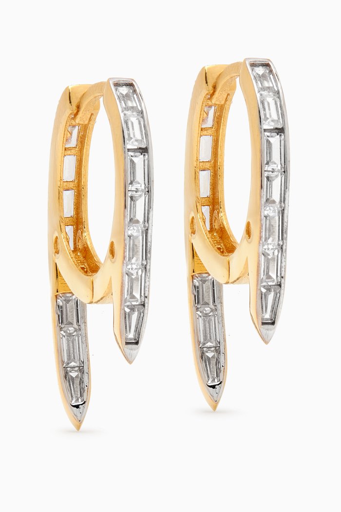 

Enbrace It Earrings in 24kt Gold-plated Sterling Silver