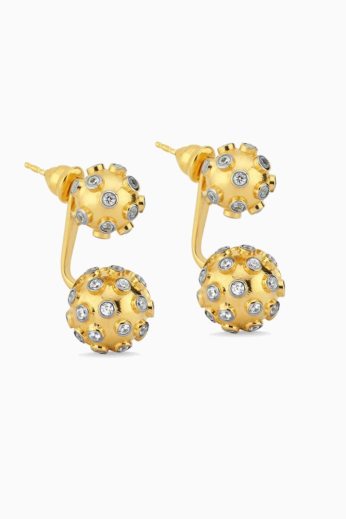 

Full of Gold Earrings in 24kt Gold-plated Sterling Silver