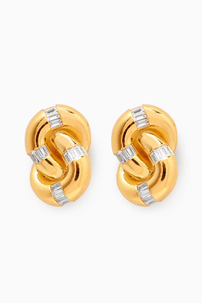 

Come Together Earrings in 24kt Gold-plated Sterling Silver