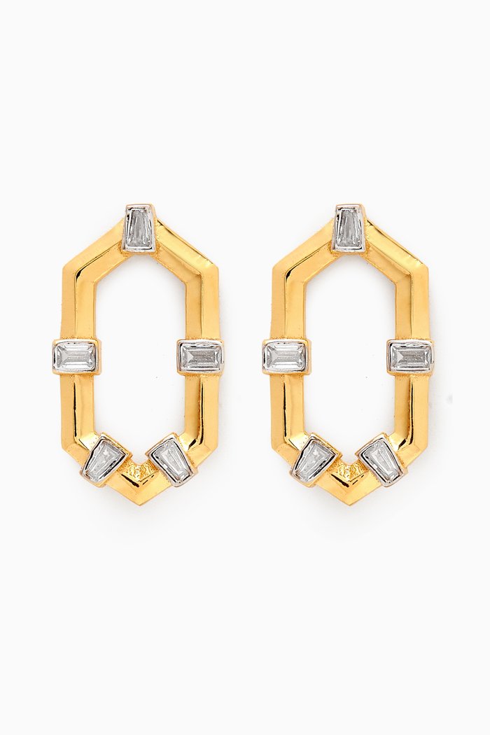 

Star Studd Earrings in 24kt Gold-plated Sterling Silver