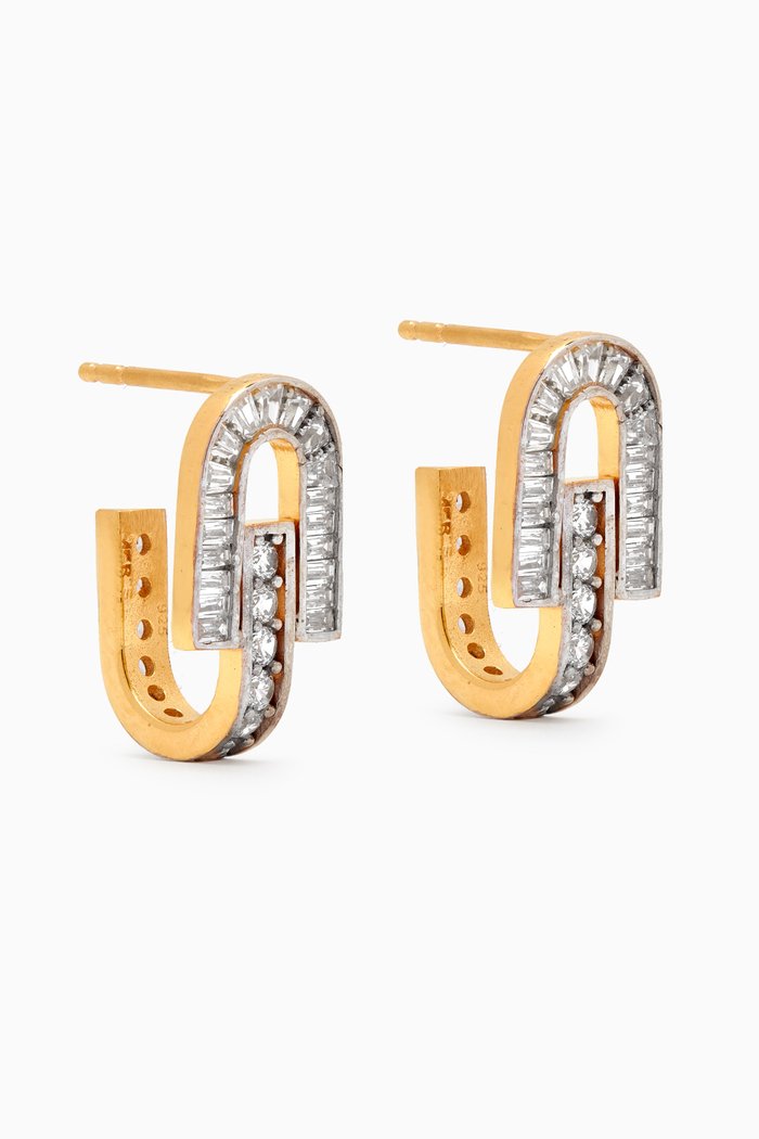 

Much Needed Earrings in 24kt Gold-plated Sterling Silver