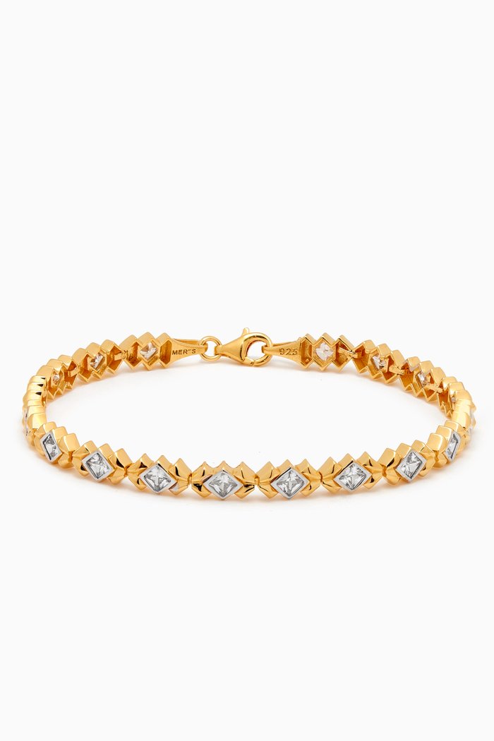 

First Date Bracelet in 24kt Gold-plated Sterling Silver