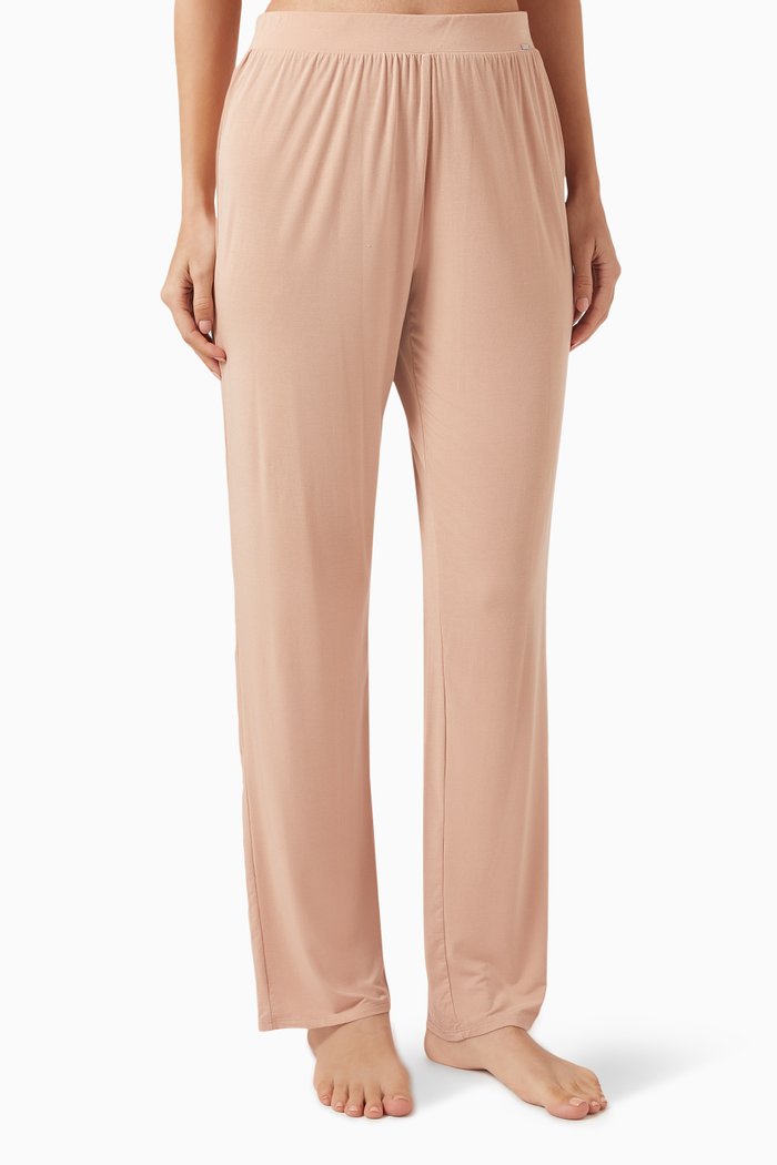 

Pyjama Pants in Modal-blend, Orange