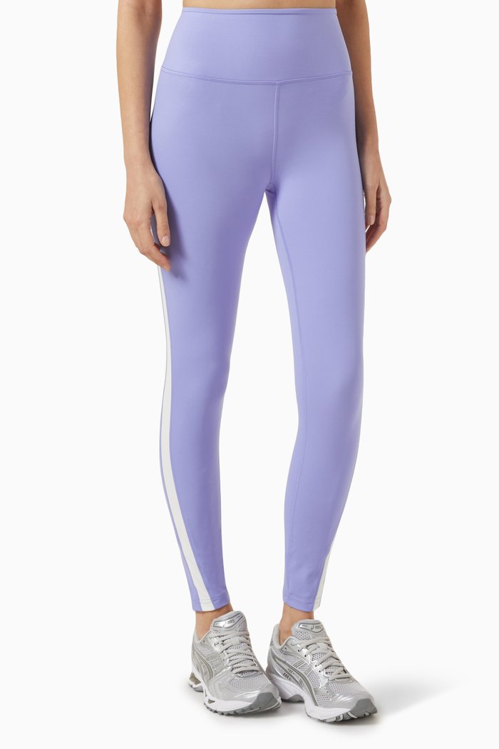 

Miles High-waist Rigor 7/8 Leggings in Stretch Nylon, Purple
