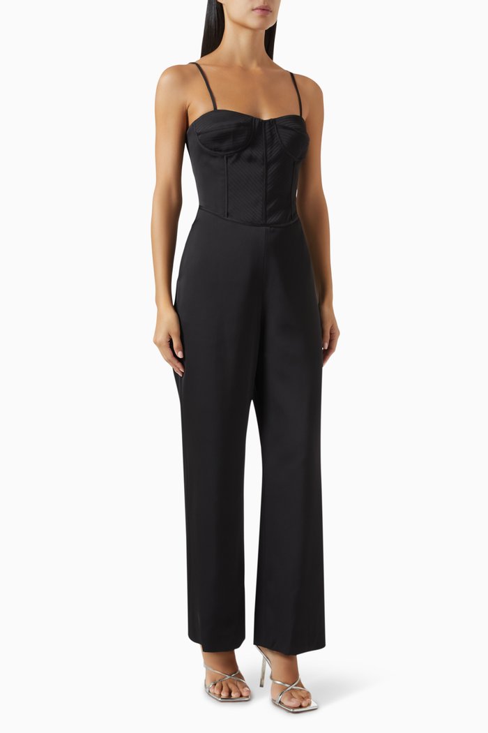

Elysium Corset Jumpsuit, Black