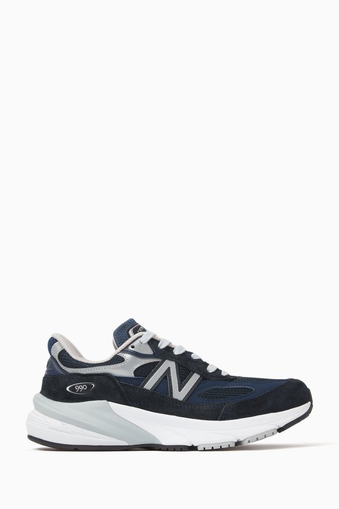 

Made in USA 990v6 Sneakers in Mesh, Blue