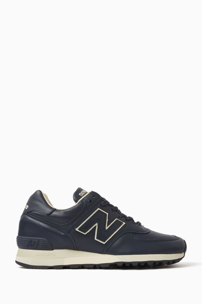 

Made in UK 576 Sneakers in Leather, Grey