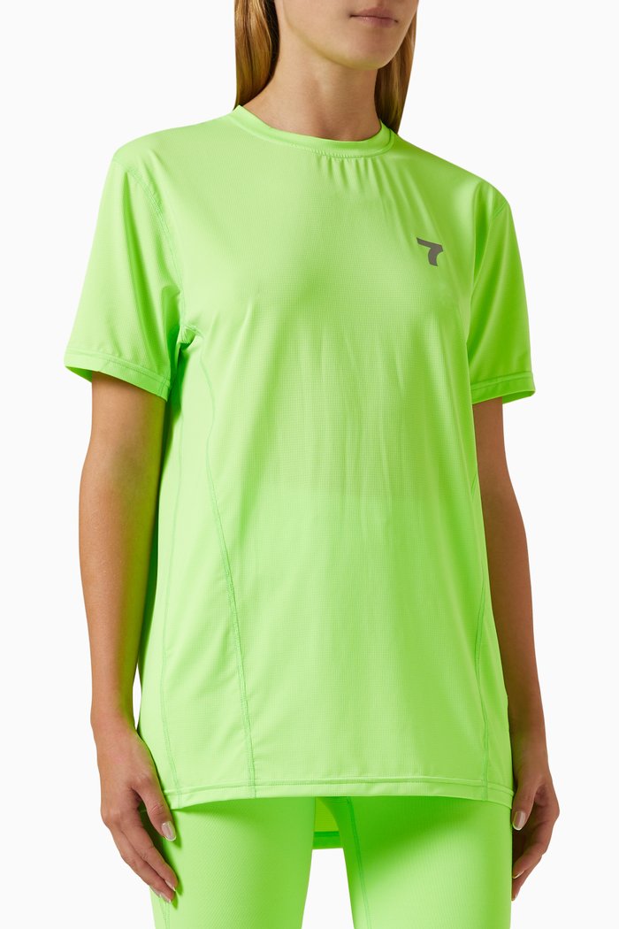 

Training T-shirt in Mesh, Green