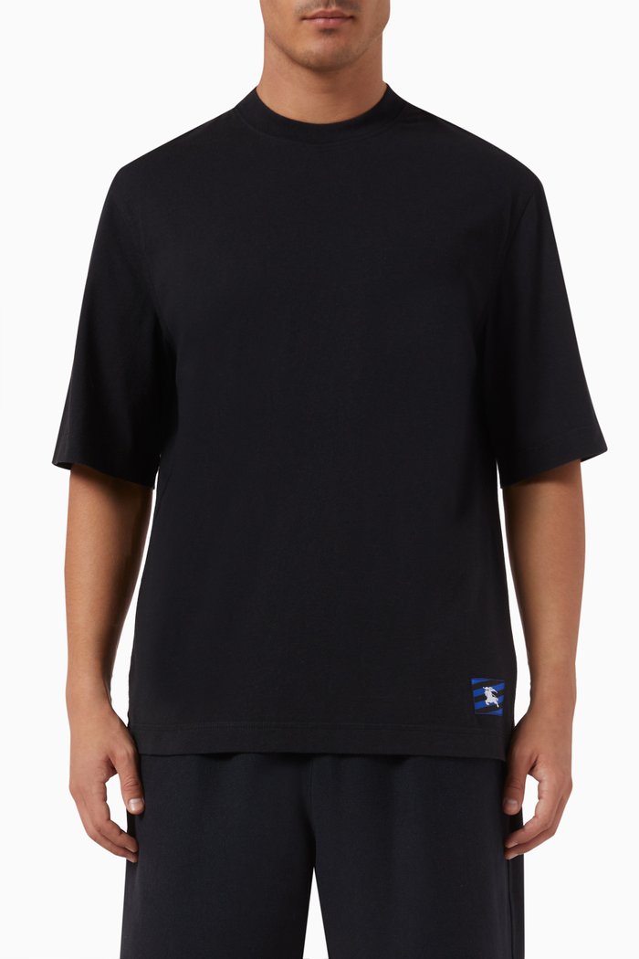 

Logo T-Shirt in Cotton, Black