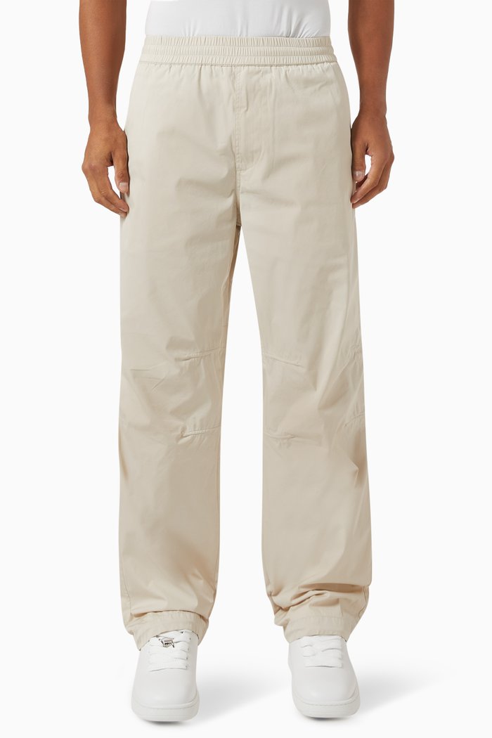 

Oversized Pants in Cotton-blend, Neutral